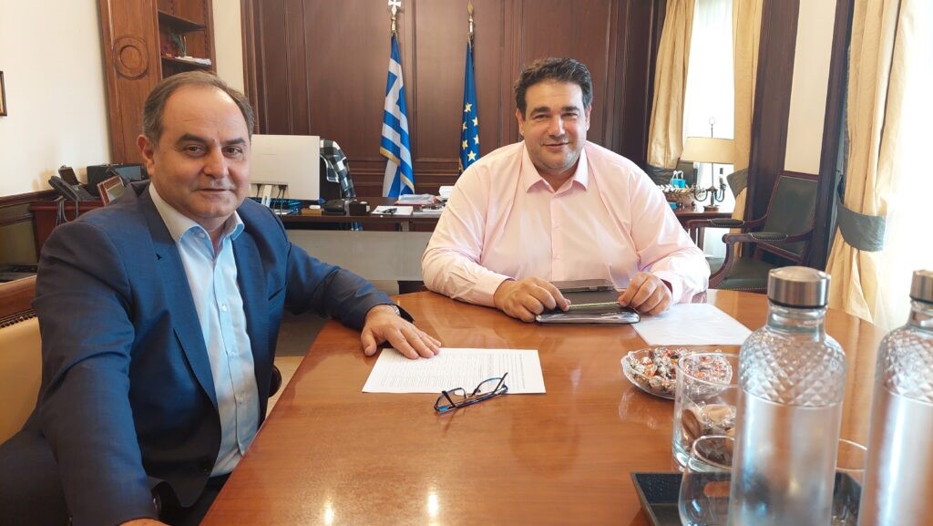 Συνάντηση Τσιάκου – Λιβάνιου για αποκαταστάσεις ζημιών